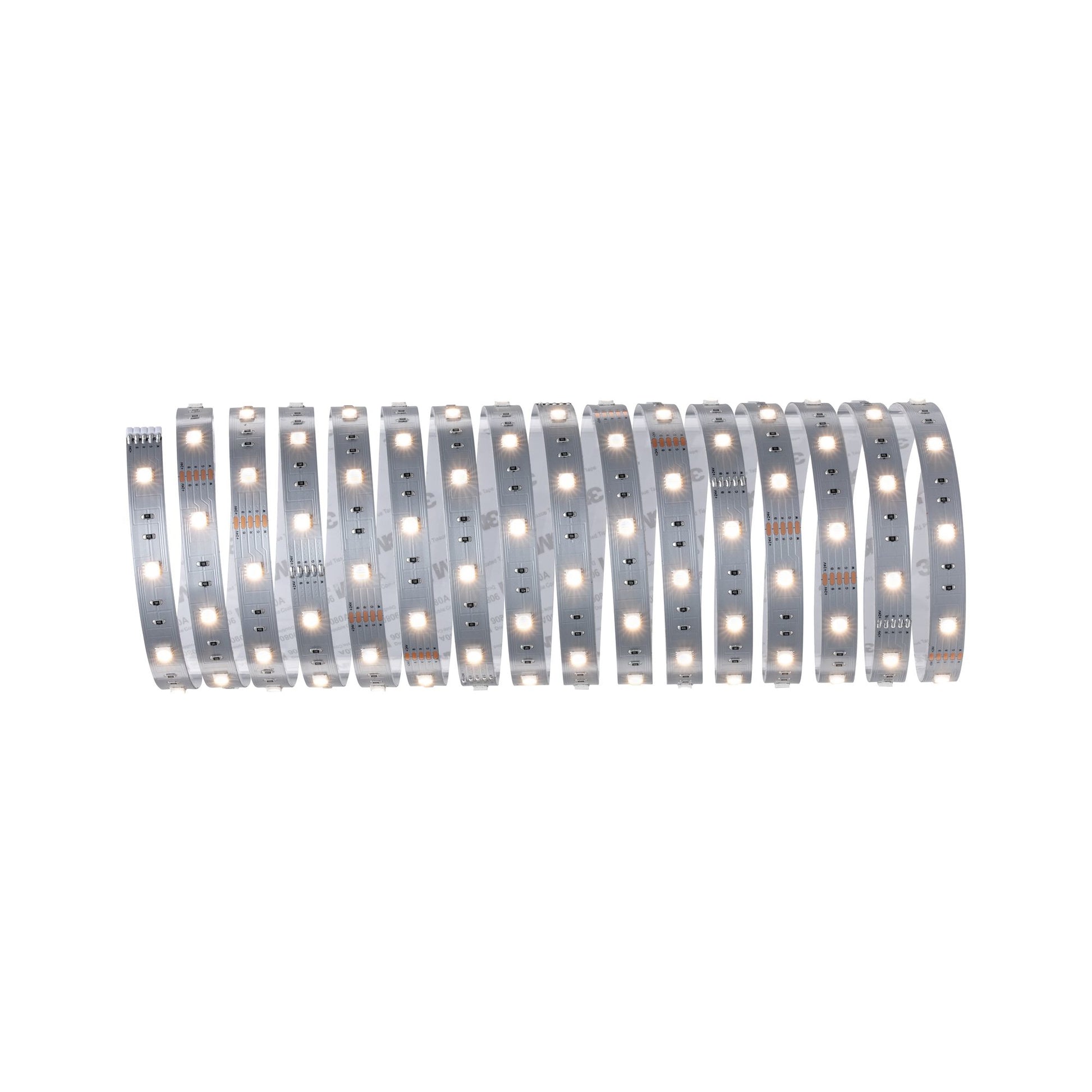 Paulmann LED-Strip MaxLED 250 – 5 m, 1350 lm, 31 W, RGBW, dimmbar, weiss