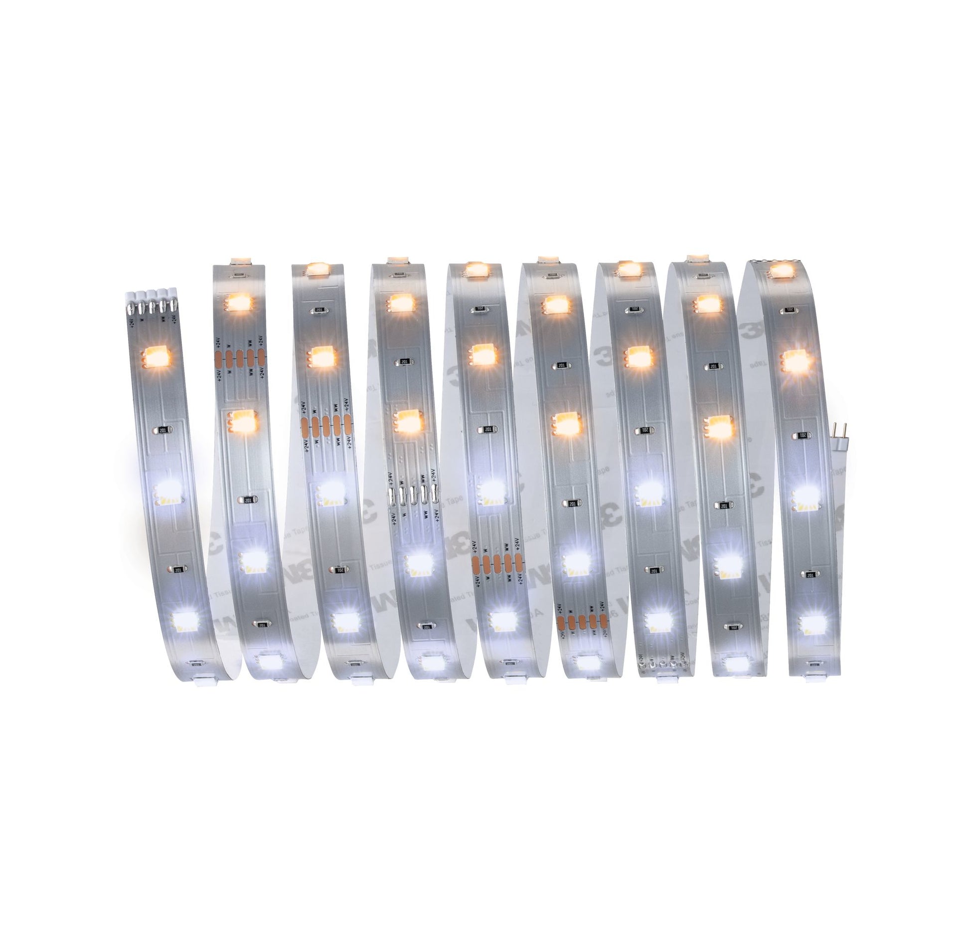 Paulmann LED-Strip MaxLED 250 – 2,5 m, 675 lm, 8,8 W, 2700–6500 K, dimmbar, weiss