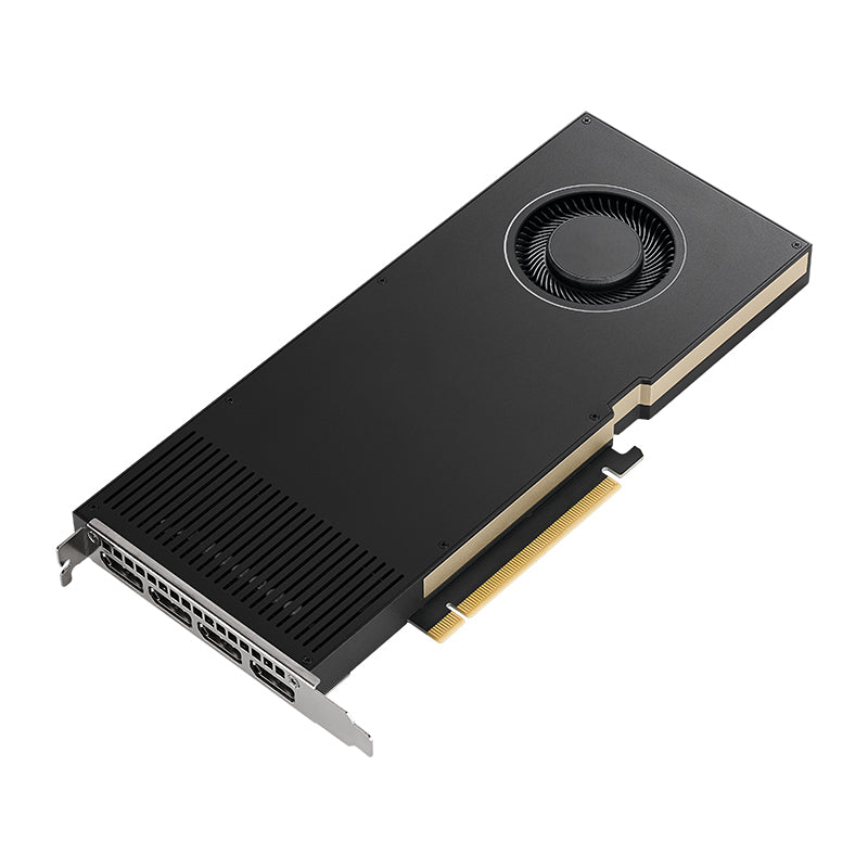PNY RTX A4000 – PCIe Grafikkarte – 4×DP 1.4a, PCIe 4.0 x16, 16 GB GDDR6, 1×6-pin, 140 W