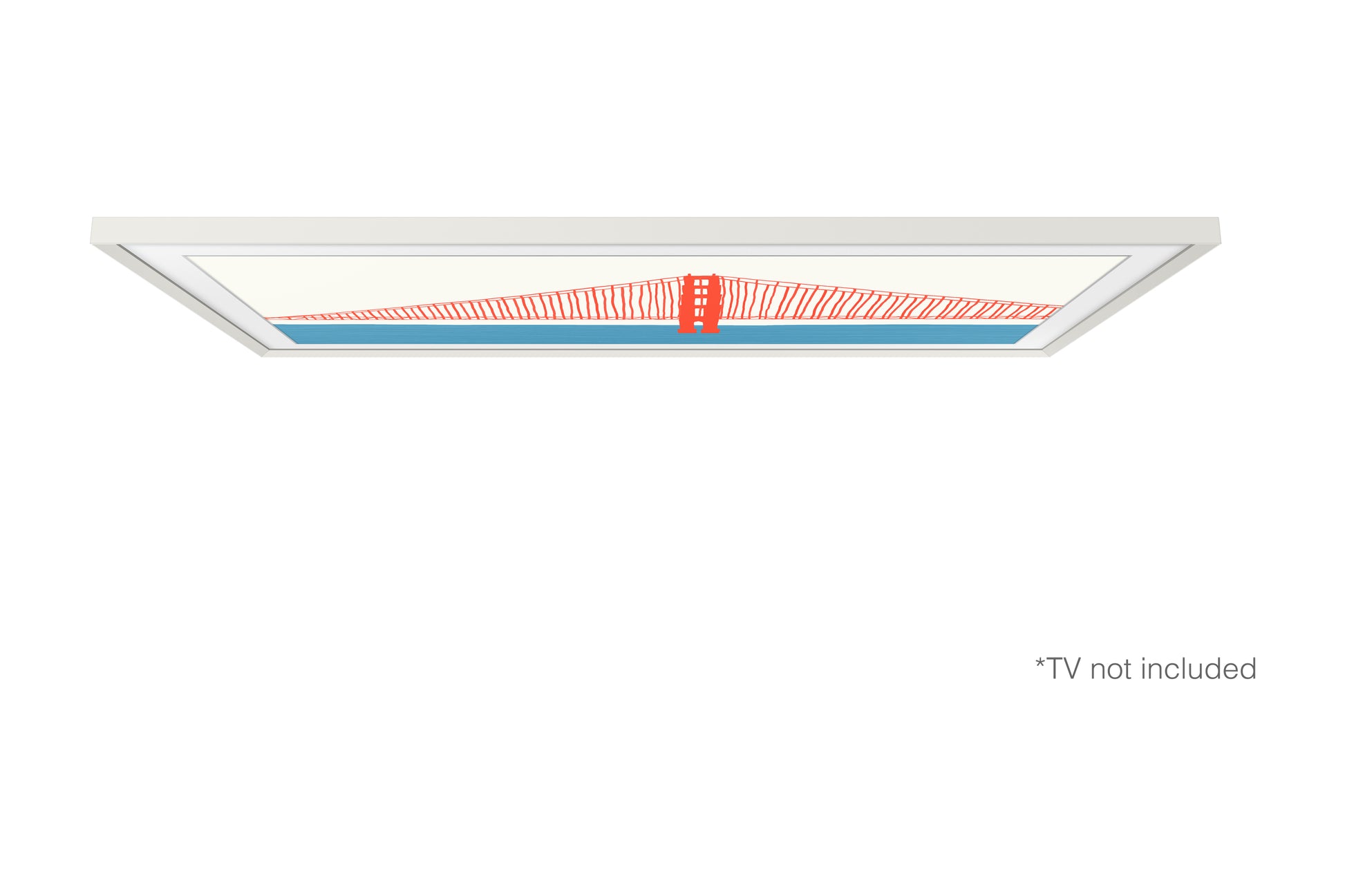 Samsung VG-SCFA55WTCXC Wechselrahmen – für The Frame 55" – Weiss