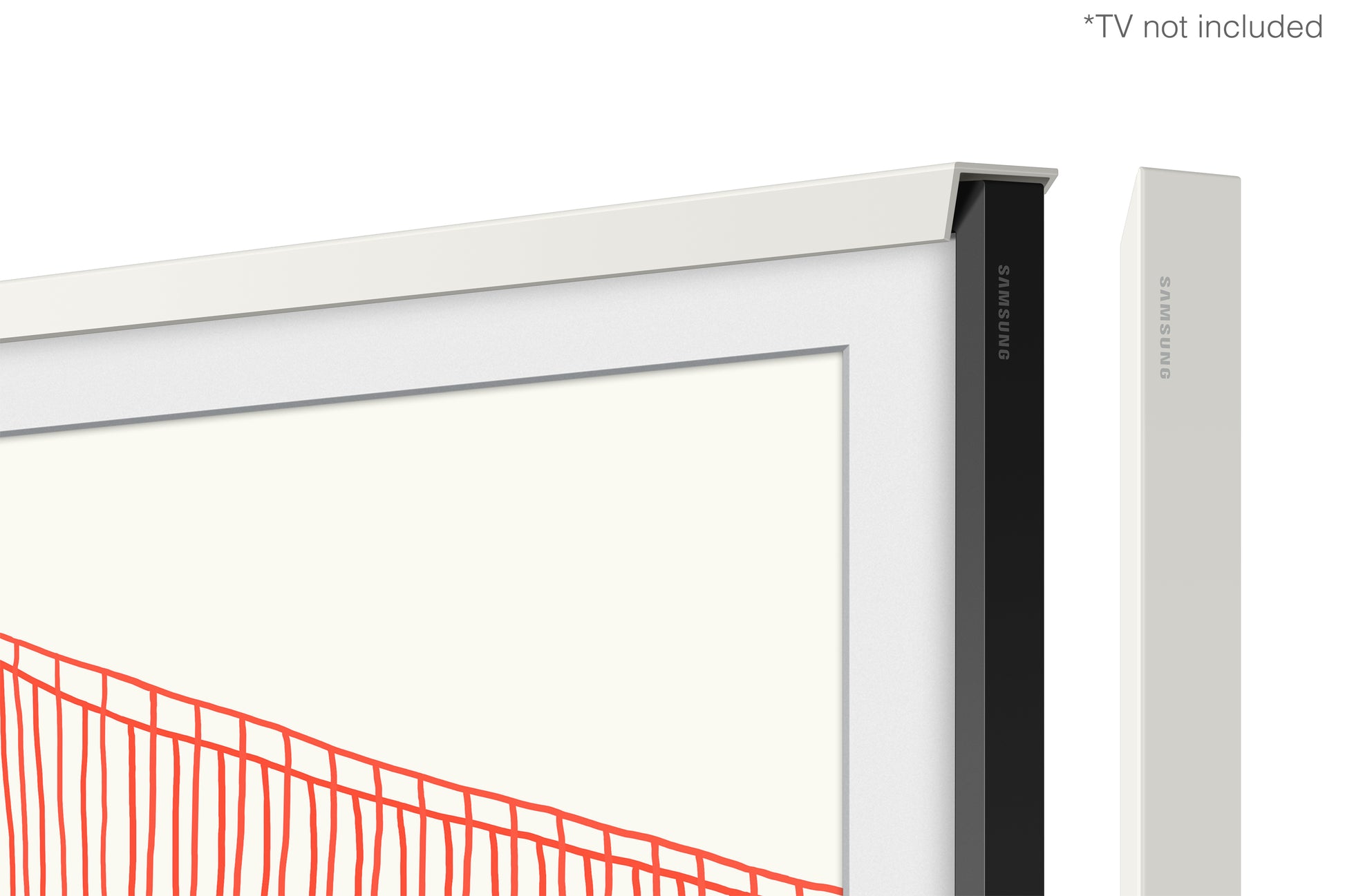 Samsung VG-SCFA55WTCXC Wechselrahmen – für The Frame 55" – Weiss