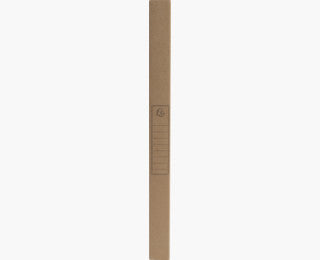 Exacompta Eterneco Archivschachtel – für A4, Rücken 25 mm, mit Gummizug, 200 Blatt, braun, Karton