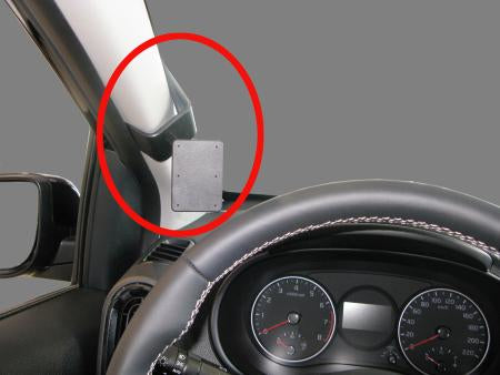 Brodit ProClip – Auto-Halterung – Klemmhalterung, senkrecht – Schwarz