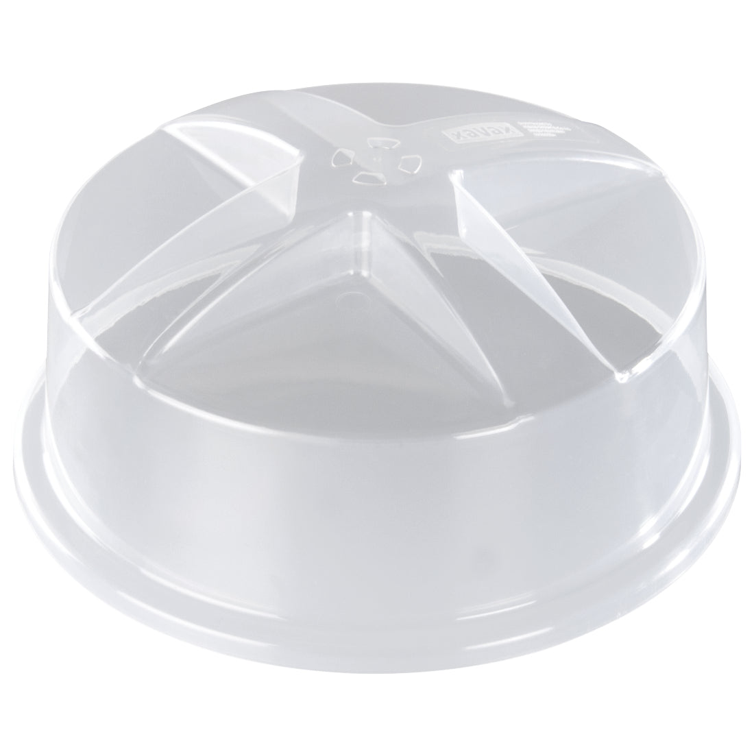 Xavax S Capo – Mikrowellenhaube Ø 22 × 10,3 cm, Kunststoff, transparent