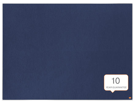 Nobo Pinnwand – Filz, Alurahmen – 119,1 × 88,3 cm, Blau