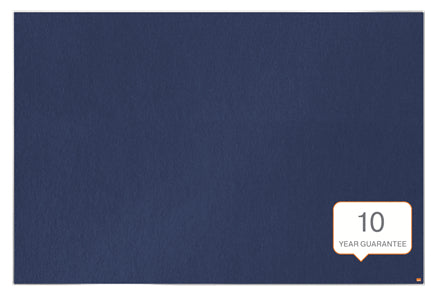 Nobo Pinnwand – Filz, Alurahmen – 180 × 120 cm, Blau, Impression Pro