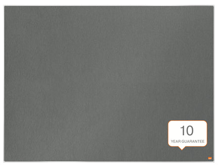 Nobo Pinnwand – Filz, Alurahmen – 119,1 × 88,3 cm, Grau