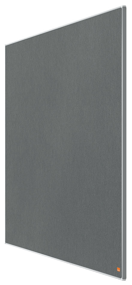 Nobo Pinnwand – Filz, Alurahmen – 119,1 × 88,3 cm, Grau