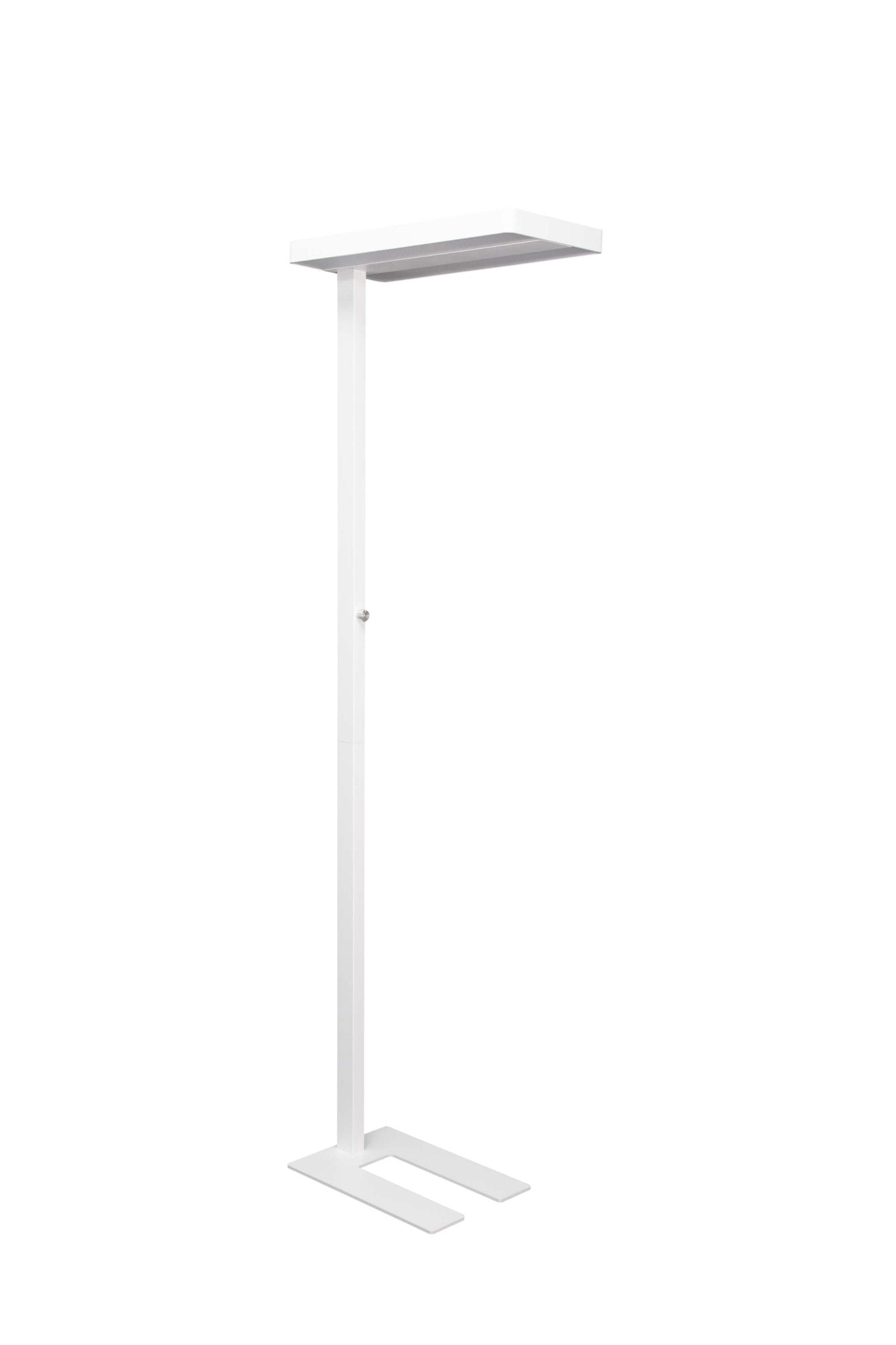 MAUL Stehleuchte LED MAULjaval – dimmbar – 4000 K – 4’549 lm 80 W – weiss