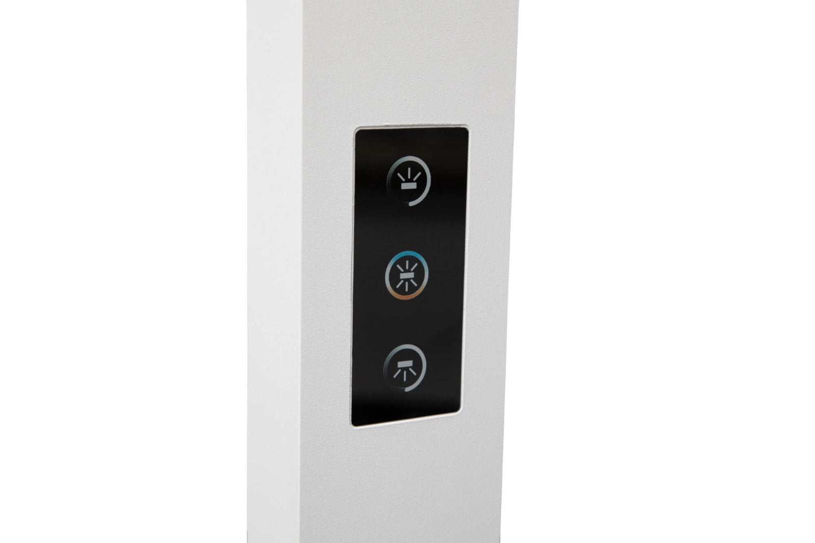 MAUL Stehleuchte LED MAULsirius 8259202 – Bewegungs- & Tageslichtsensor, dimmbar – weiss einstellbar