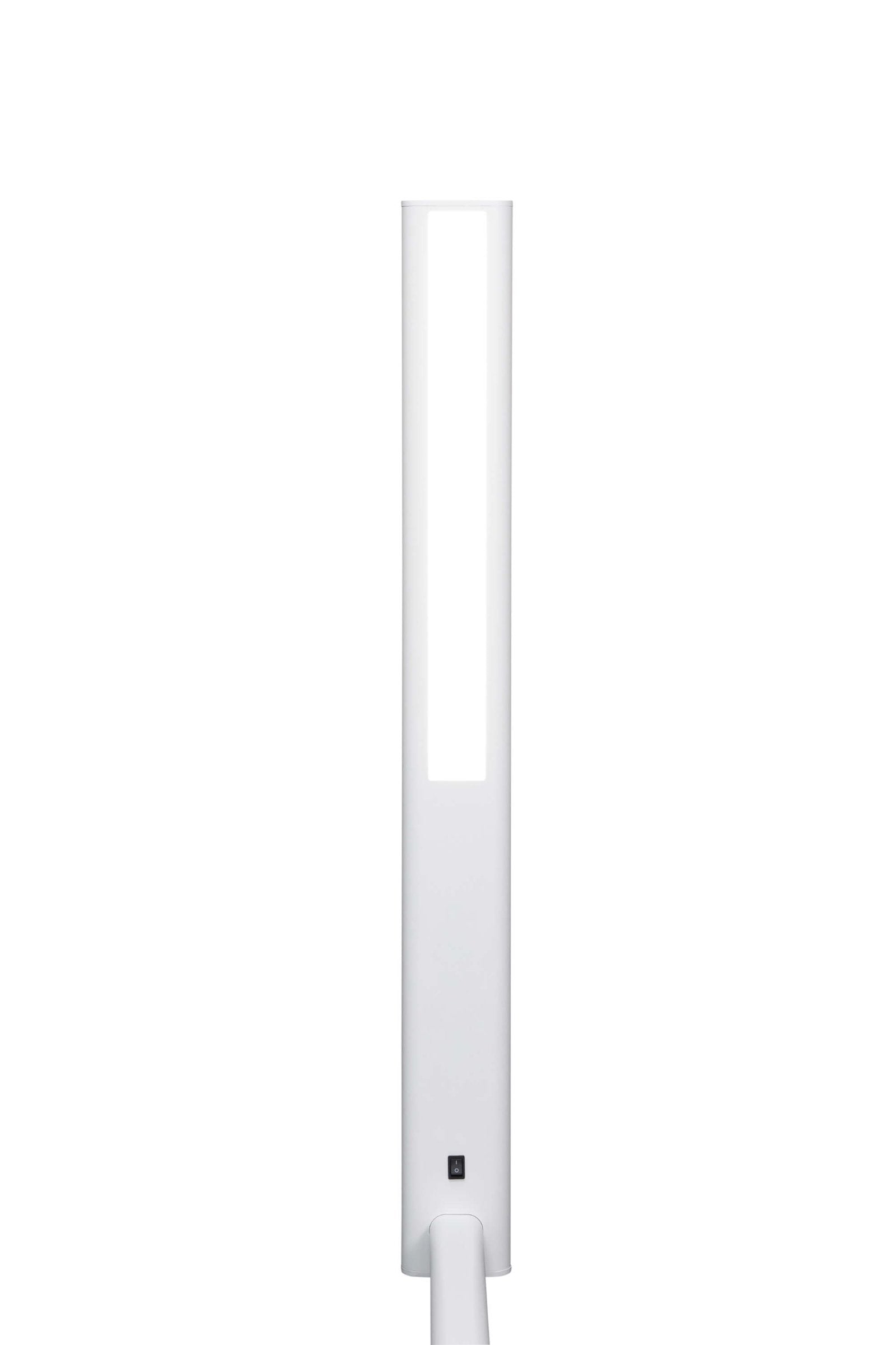 MAUL LED-Stehleuchte jet – 4000 K – 4'650 lm 51 W – weiss, Aluminium