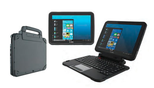 Zebra ET85 – 12", 256 GB, 8 GB RAM, WLAN + 5G, Windows 10 Pro, Barcode-Imager
