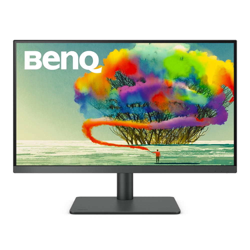 BenQ PD2705U – Monitor, 27", 3840 × 2160 (UHD 4K), IPS, 60 Hz, 250 cd/m², KVM, USB-C, VESA 100 × 100, Schwarz