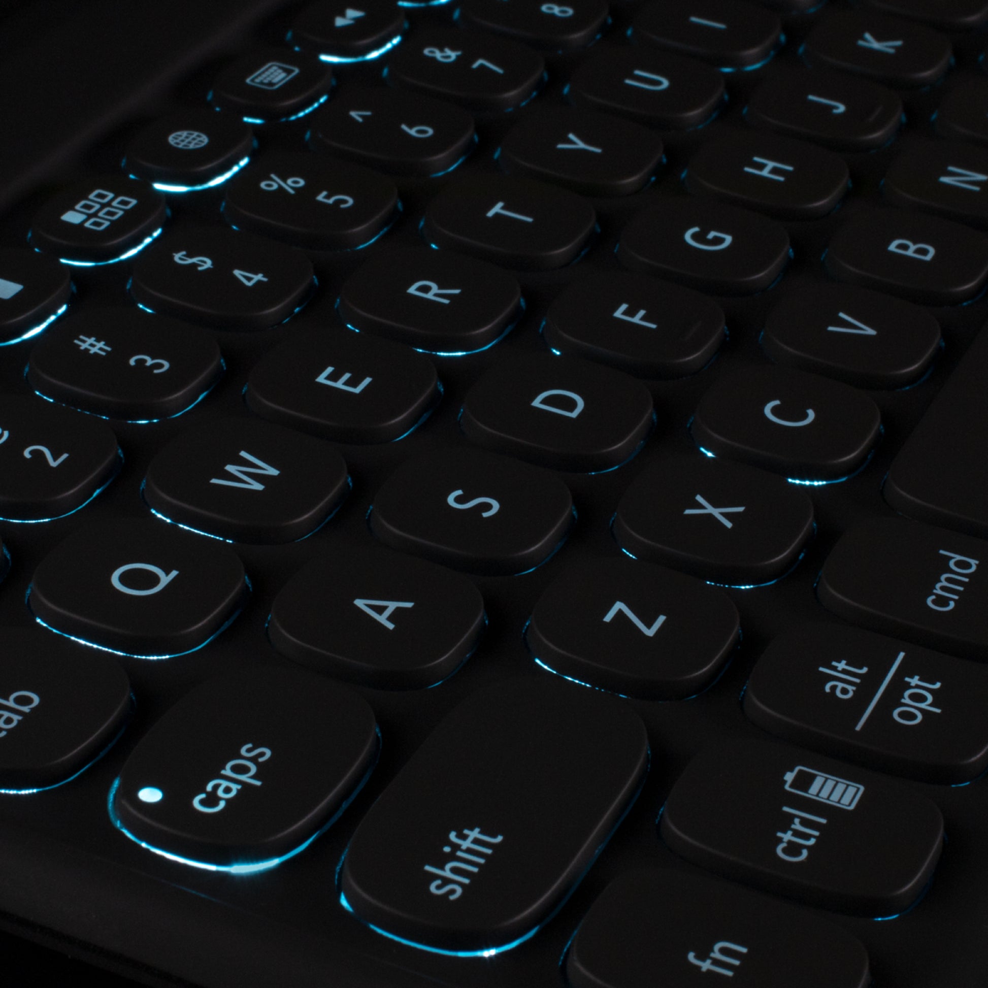 ZAGG Pro Keys – Tastatur, AR-Layout (AR), mit Touchpad, Schwarz/Grau – für Apple iPad 10,2"