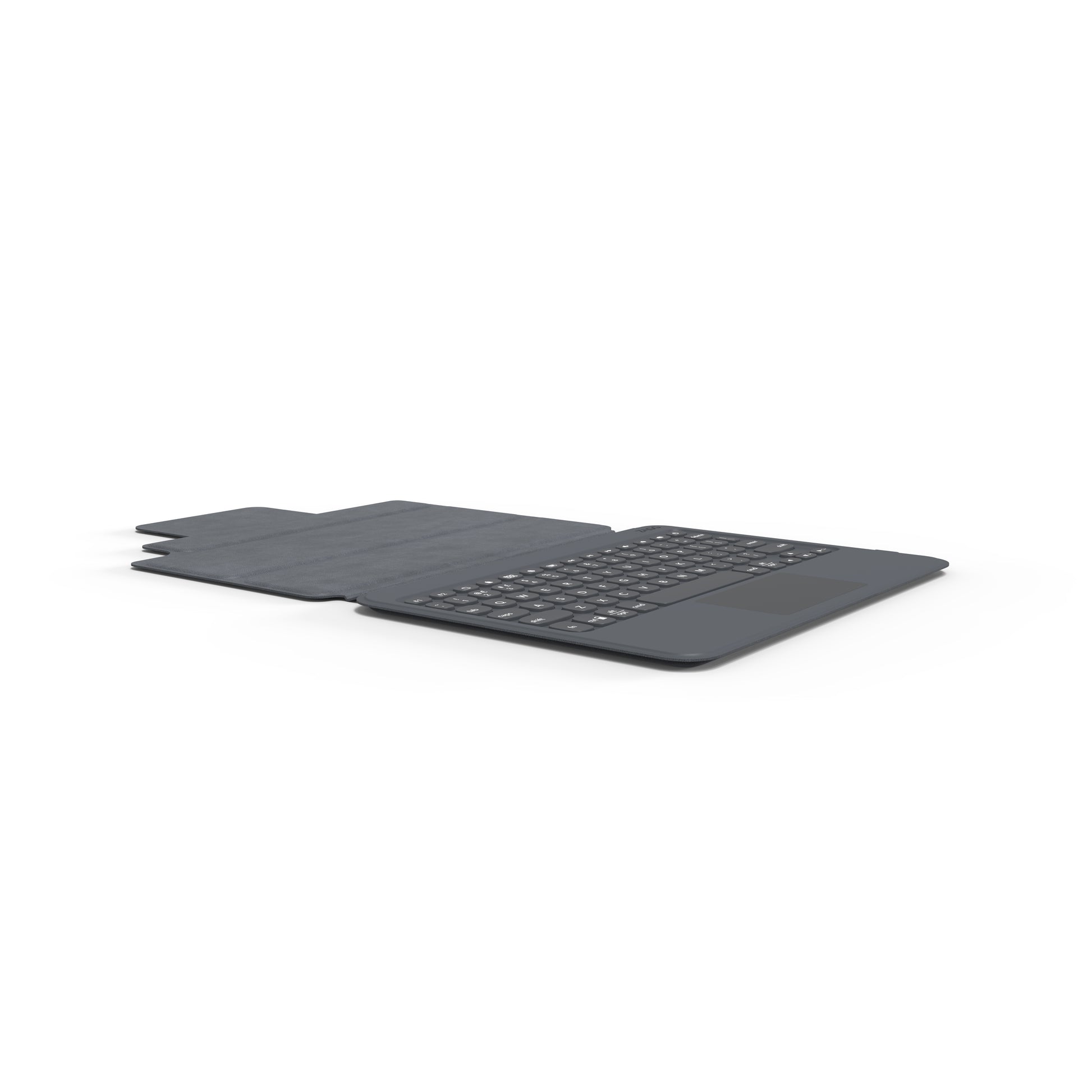 ZAGG KBD PRO KEYS – Tastatur, Arabisches Layout (AR), mit Touchpad, Schwarz/Grau – für Apple iPad 10,9"