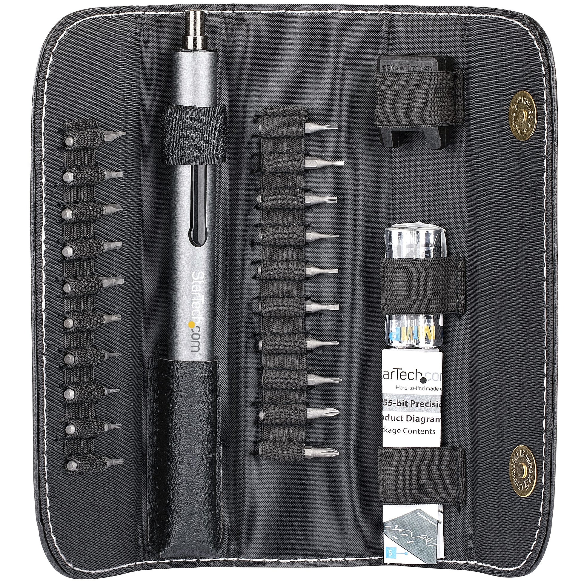 StarTech.com Elektrischer Schraubendreher – inkl. 20 Bits
