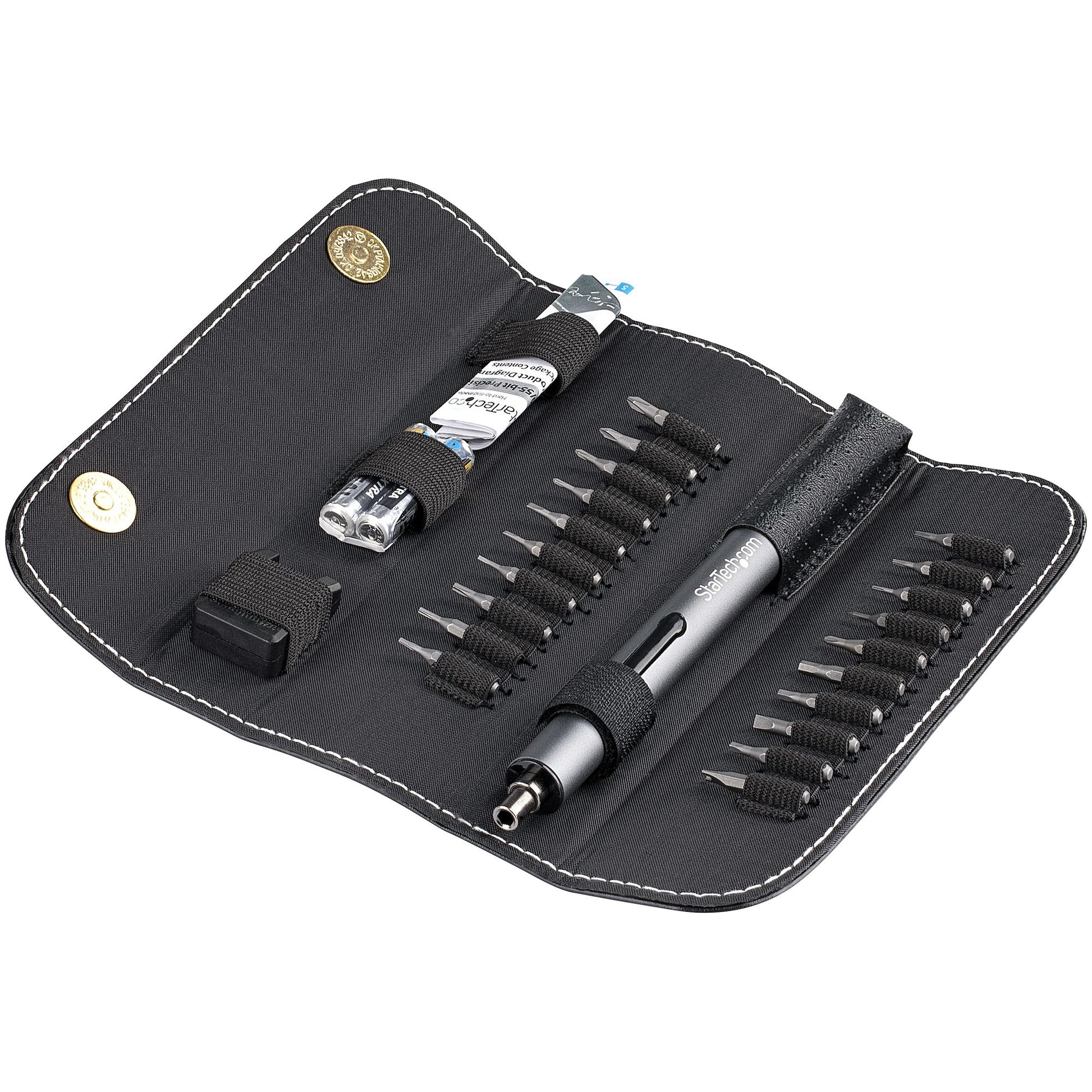 StarTech.com Elektrischer Schraubendreher – inkl. 20 Bits