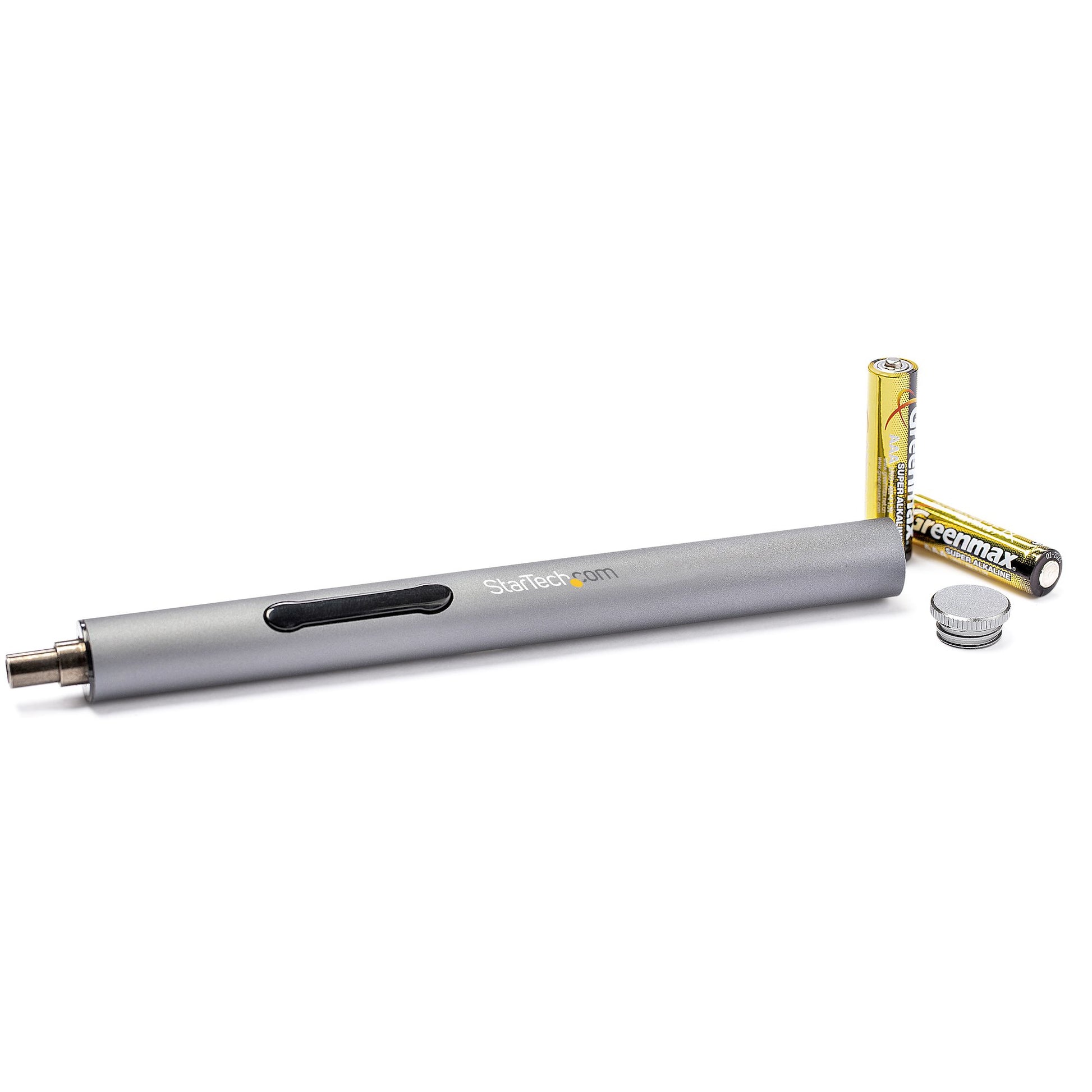 StarTech.com Präzisionsschrauber (Mini-Akkuschrauber) – 110 U/min – 0,35 Nm – 55 Bits, 2× Batterien