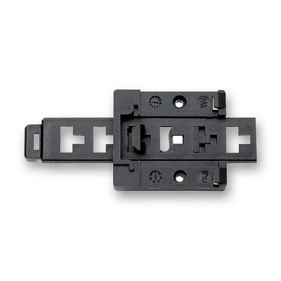 Güde Gude Hutschienen-Montageclip – Hartkunststoff, Schwarz, 45×51×10 mm, für Gude 2111, 2191, 7213 (u. a.)
