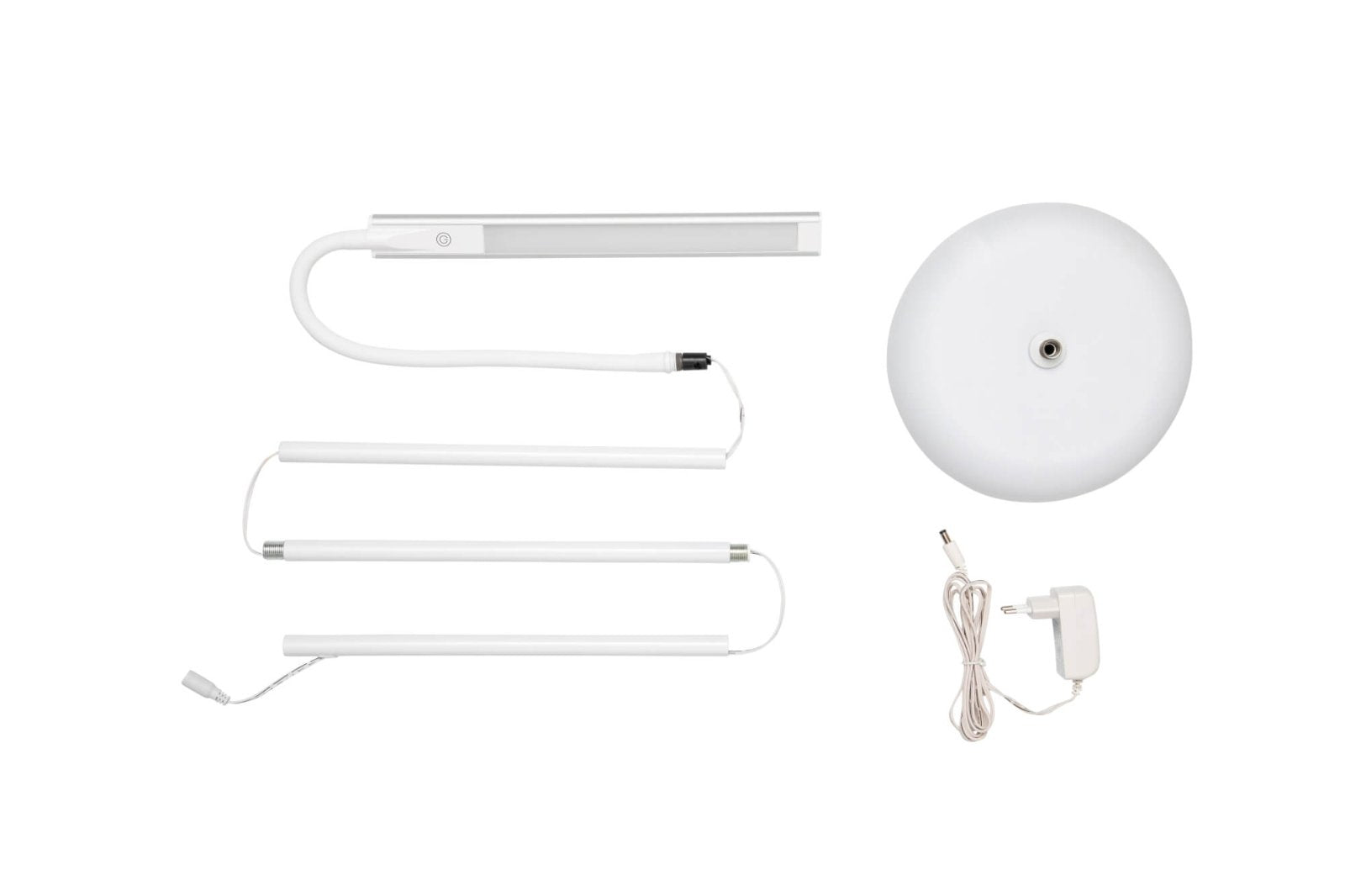 MAUL Stehleuchte MAULpirro 8234802 – dimmbar, 4-Stufen-Dimmer – weiss