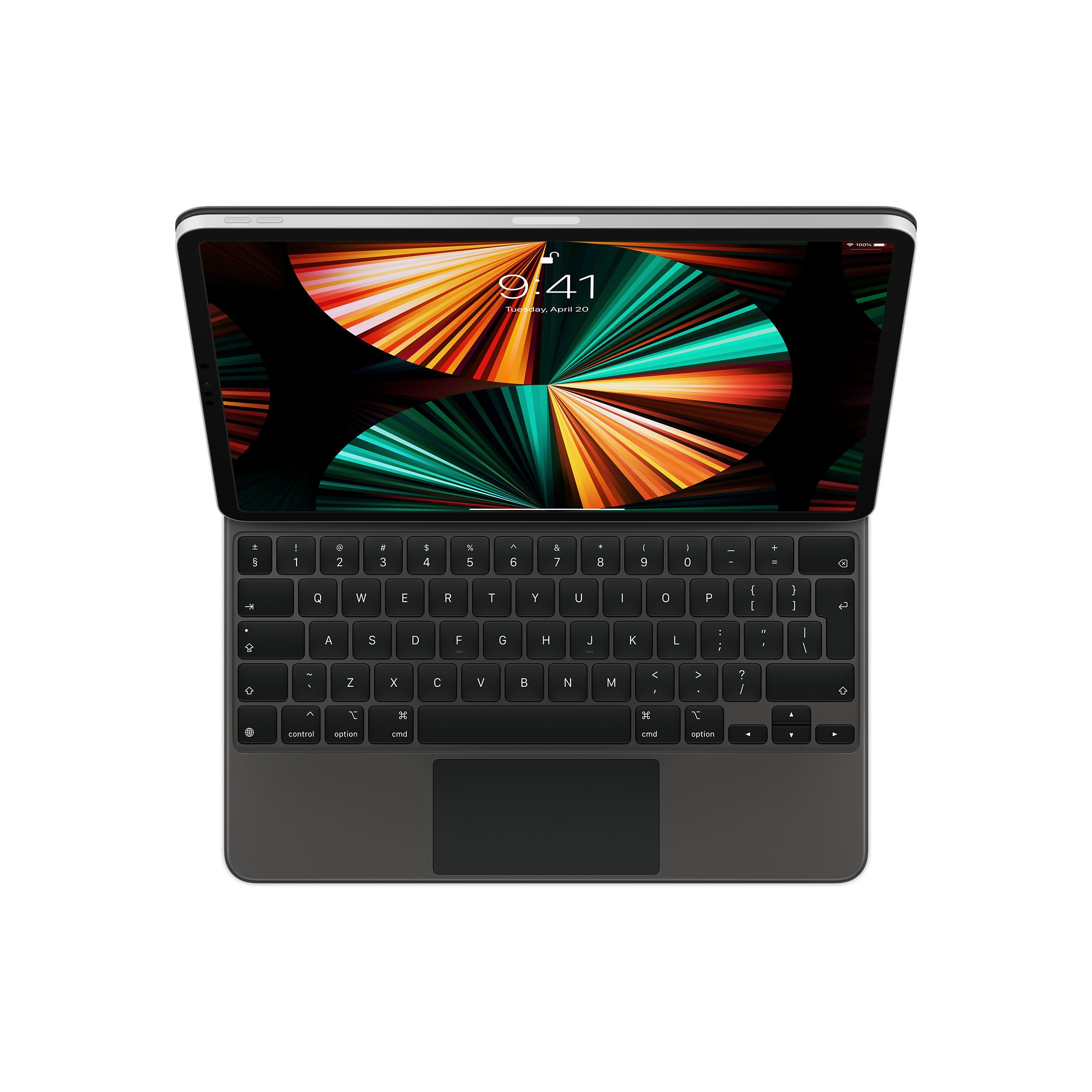 Apple Magic Keyboard Tastatur-Case für iPad Pro 12,9" (3.–6. Gen.) – mit Trackpad – Schwarz