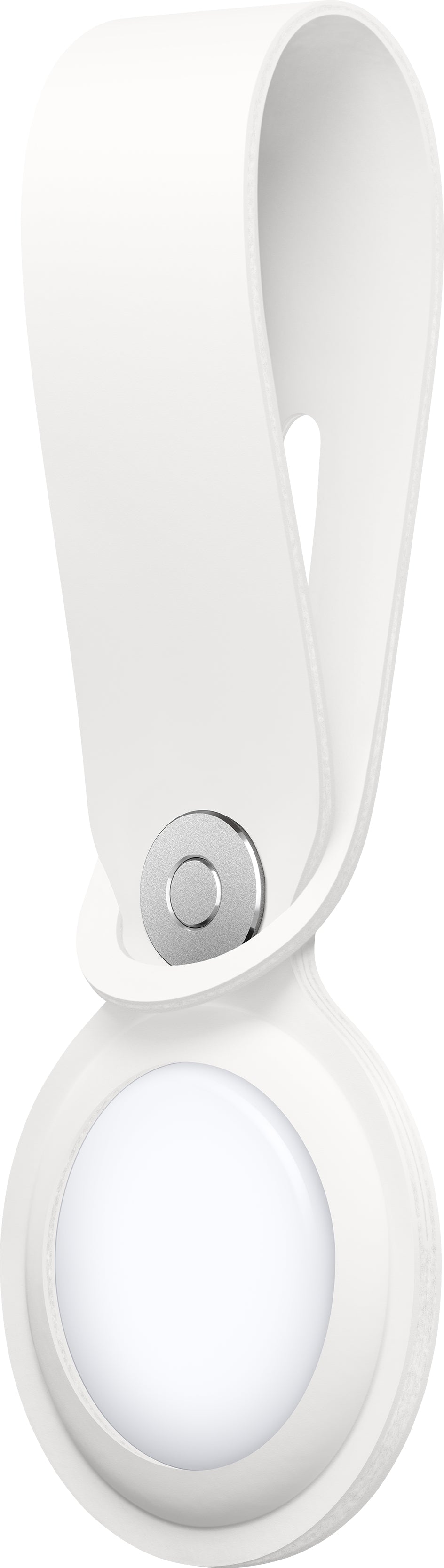 Apple AirTag-Schlüsselanhänger – Schleife, Polyurethan, Weiss