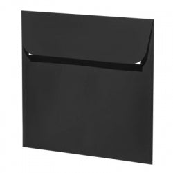 Artoz Couvert 160 × 160 mm, ohne Fenster, schwarz, 100 g/m² – 5 Stk.