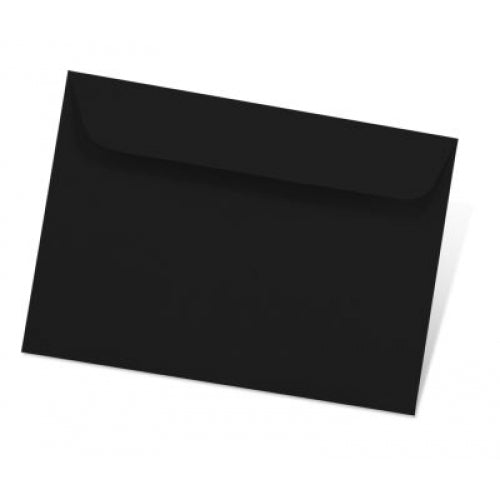 Artoz Couvert C5, ohne Fenster, schwarz, 100 g/m²