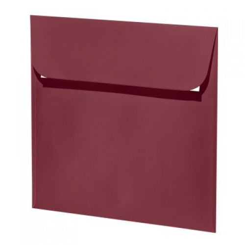 Artoz Couvert 160 × 160 mm, ohne Fenster, Bordeaux, 100 g/m² – Artoz – 5 Stk.