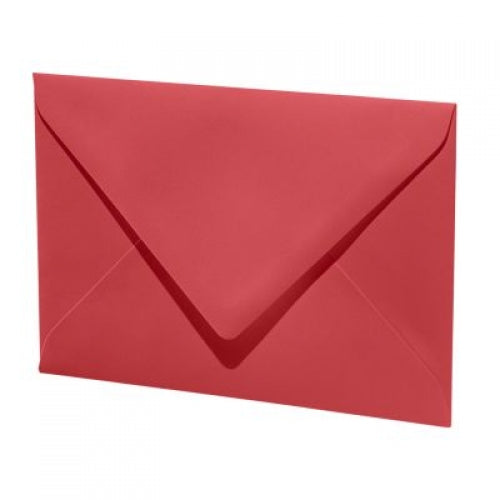 Artoz Couvert 135 × 191 mm, ohne Fenster, rot, 100 g/m² – Artoz – 5 Stk.