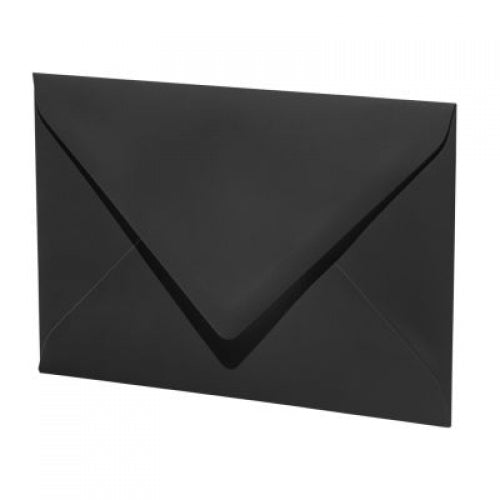 Artoz Couvert E6, ohne Fenster, schwarz, 100 g/m²