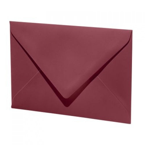 Artoz Couvert 135 × 191 mm, ohne Fenster, Bordeaux, 100 g/m²