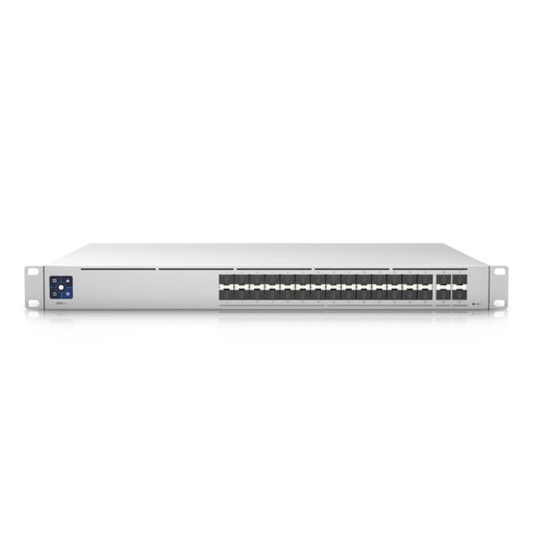 Ubiquiti UniFi Switch Pro Aggregation – Managed L3 Switch – 28× SFP+, 4× SFP28, 19", 1U