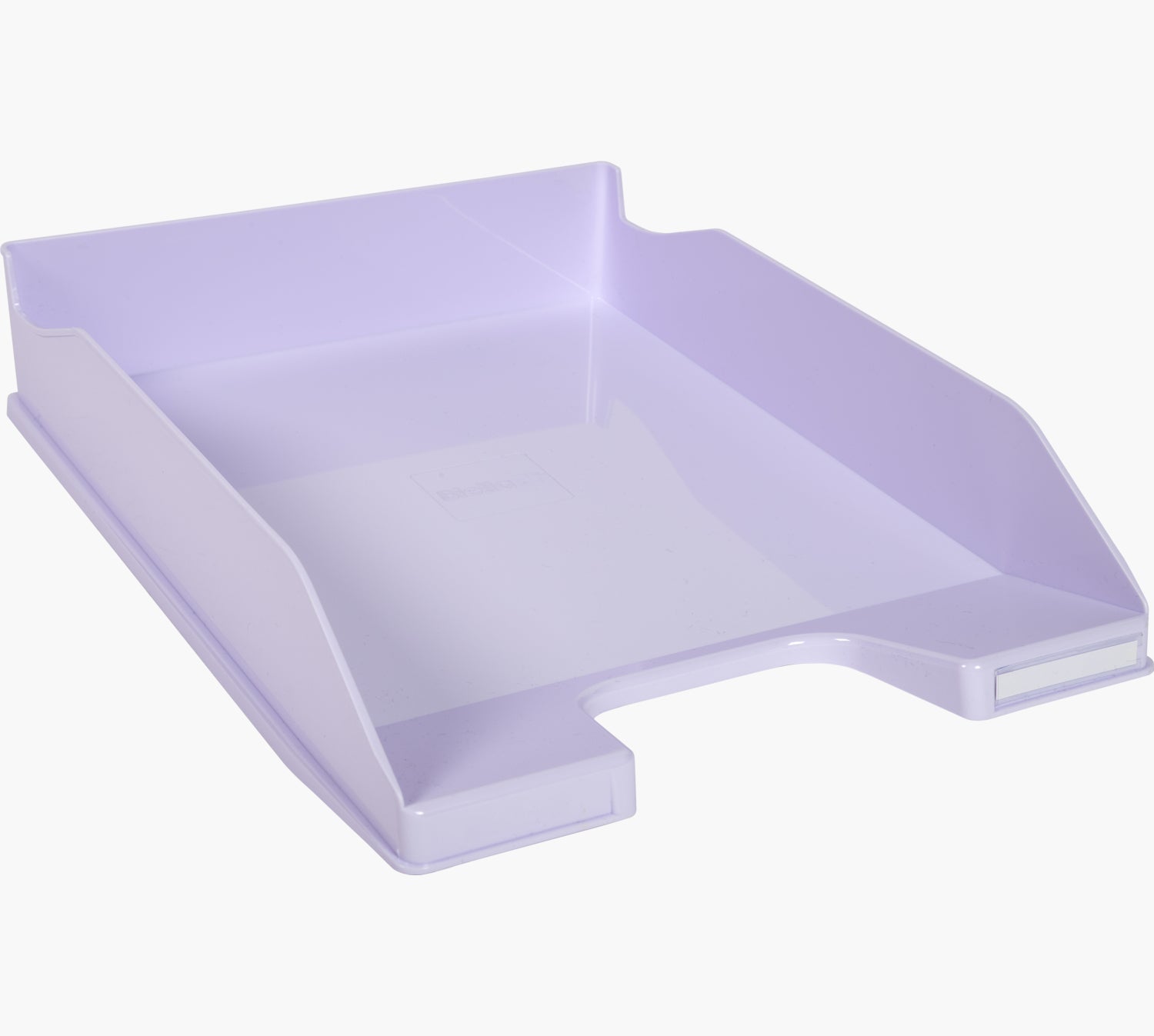 Exacompta Aquarel – Briefkorb für A4+, Polystyrol (PS), Malve, 255 × 65 × 347 mm