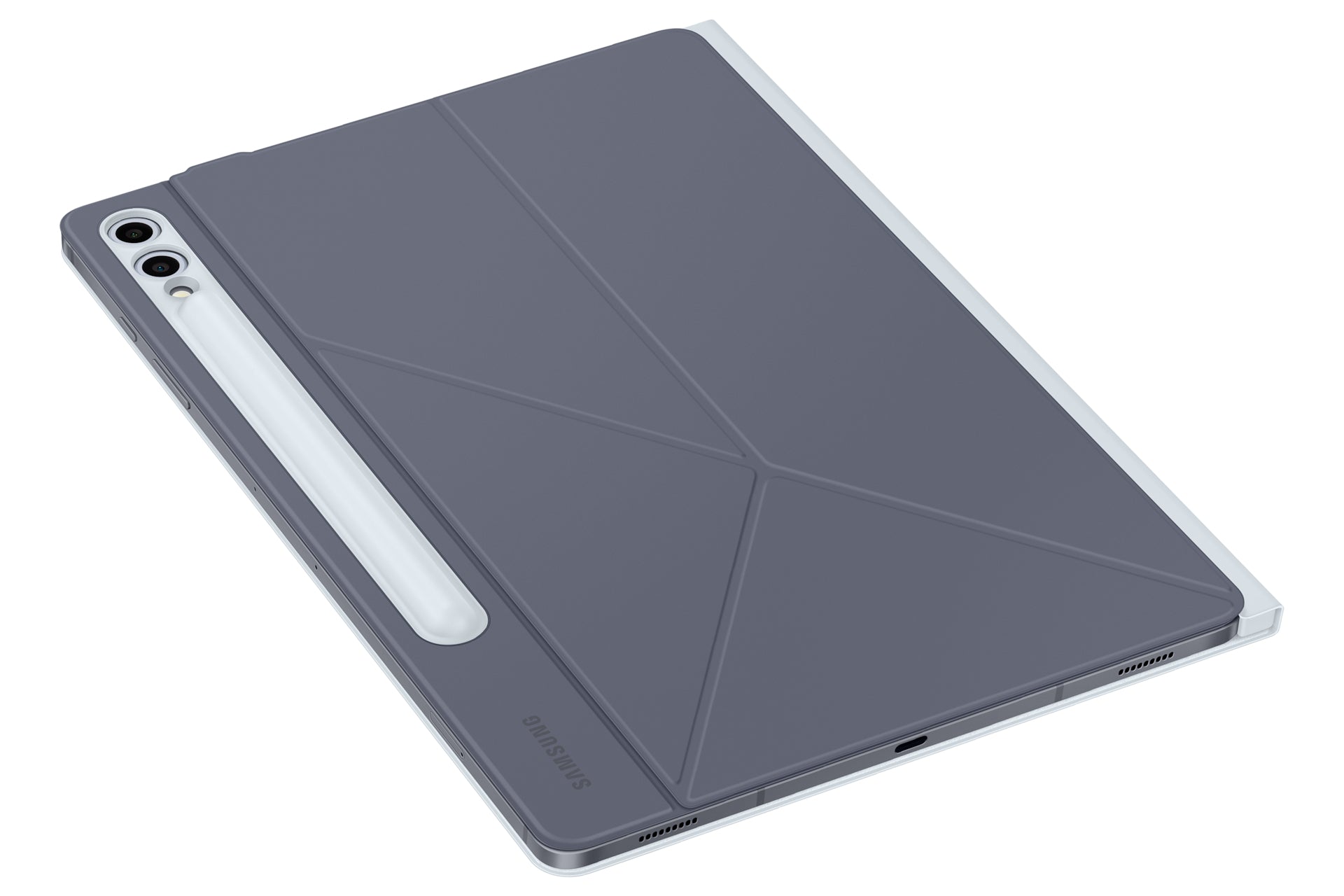 Samsung Smart Book Cover EF-BX810 Notebook-Schutzhülle – für Tablets bis 12,4", Kunststoff, Blau