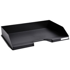 Biella COMBO-MIDI – Briefkorb für A4+, quer, Kunststoff, schwarz