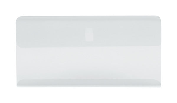 Biella Hängeordner – Kunststoff, transparent, 60 × 31 mm, ohne Vordruck