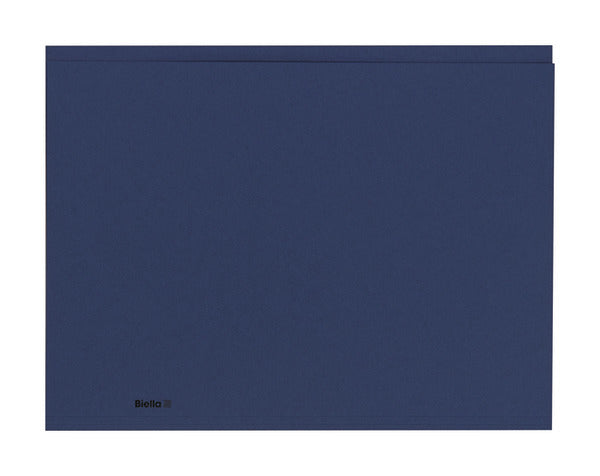 Biella Sammelmappe, für A4, Karton, Blau