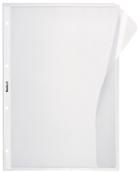 Biella Sichtmappe A4 – transparent, Kunststoff, 150 µm, 10er-Pack