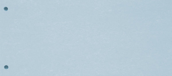 Biella Trennstreifen – 235 × 105 mm, Karton 180 g/m², Blau, 2-fach (80 mm), Blauer Engel – 100 Stk.
