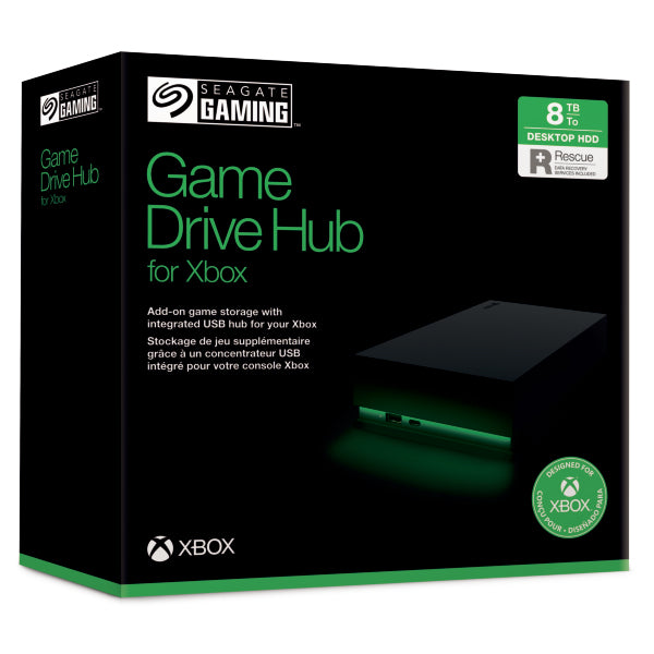 Seagate Game Drive Hub für Xbox – 8 TB