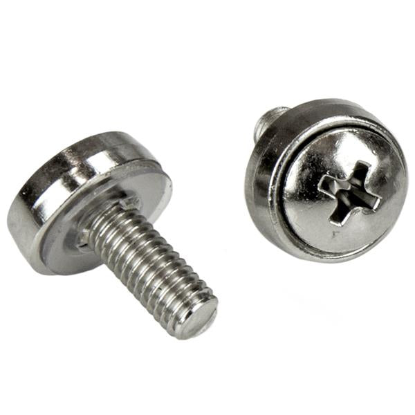 StarTech.com Schrauben + Käfigmuttern M5 – Silber, 20 Stk.
