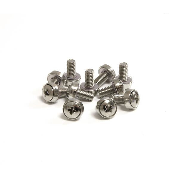 StarTech.com Schrauben M6 – Silber, 50 Stk.