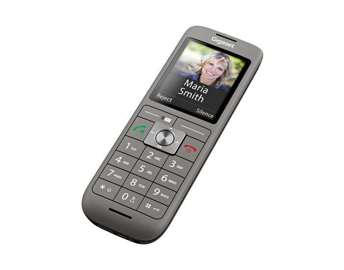Gigaset CL660 HX – DECT-Telefon mit Basis, 2,4", freisprechen, anthrazit