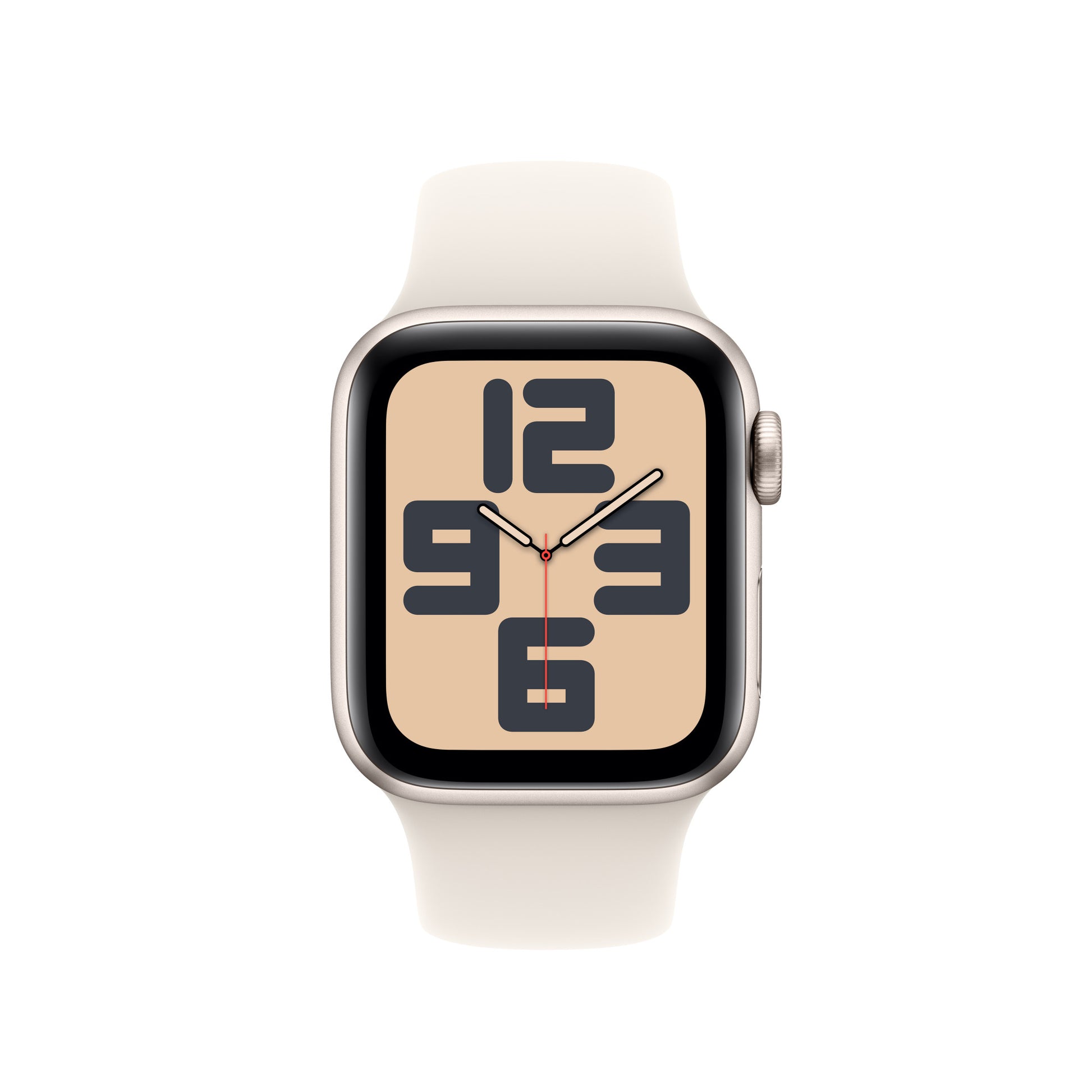 Apple Sport Band Starlight – Armband – für Apple Watch 40 mm, M/L, Polymer