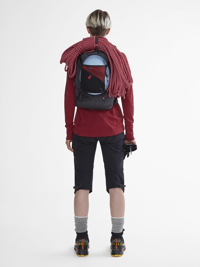 Klättermusen Sportrucksack Bure – Kevlar/Polyamid – Schwarz, 280 × 460 × 150 mm