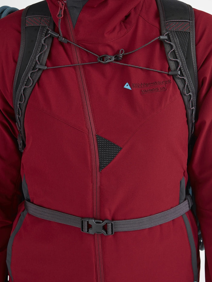 Klättermusen Sportrucksack Bure – Kevlar/Polyamid – Schwarz, 280 × 460 × 150 mm