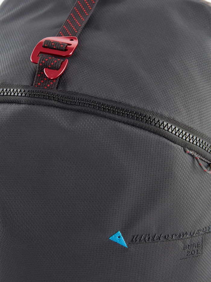 Klättermusen Sportrucksack Bure – 20 l, mit Hydratationsfach, belüftet – Schwarz, 280 × 480 × 165 mm