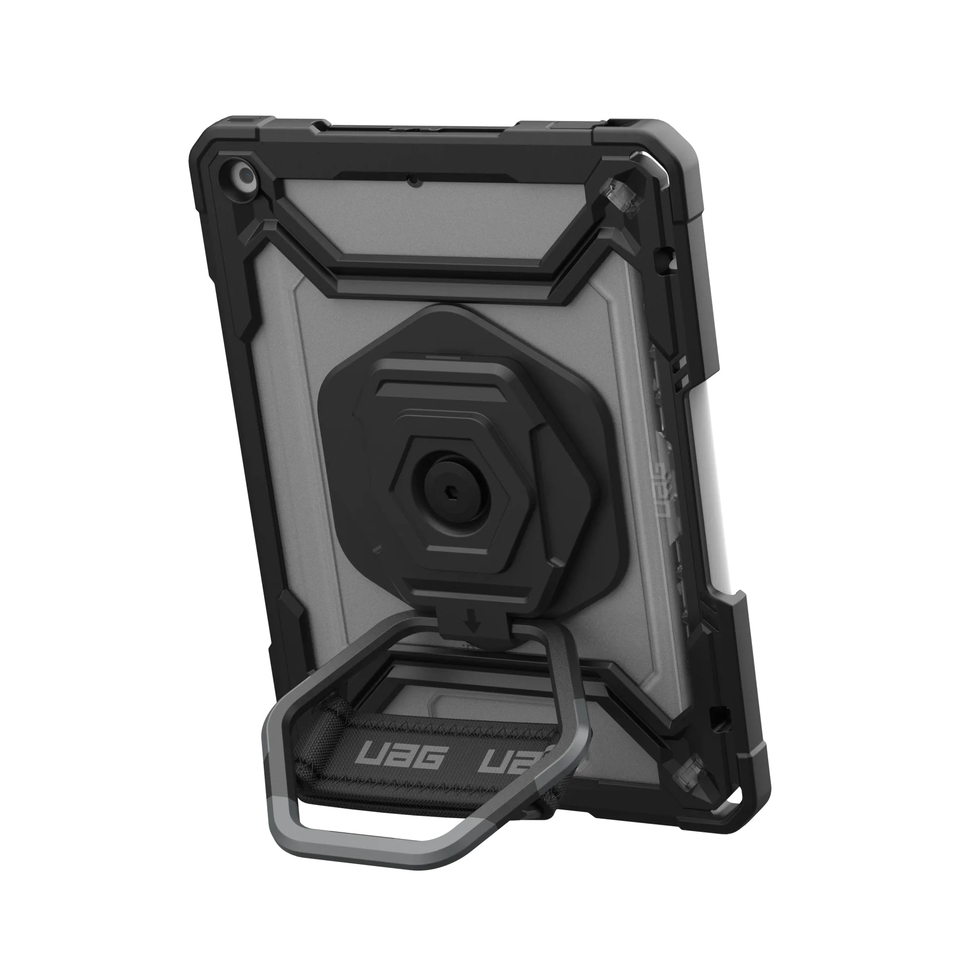 Urban Armor Gear UAG Tablet-Hülle für iPad 10,9" (10. Gen.) – Silber/Schwarz