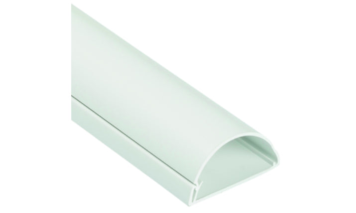 Steffen D-Line Kabelkanal 50 × 25 mm – 1 m – selbstklebend – weiss – Kunststoff